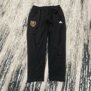 Adidas Real Salt Lake‎ Soccer Baggy Track Pants Size L Futbol Soccer MLS